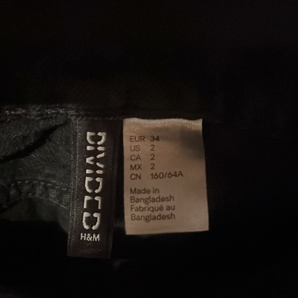 H&M black jorts size: 34EUR - Picture 3 of 3